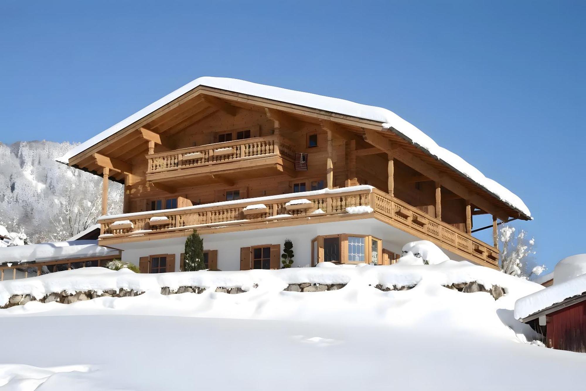 Gaestehaus Panorama - Appartement 5 Reit im Winkl Exterior foto
